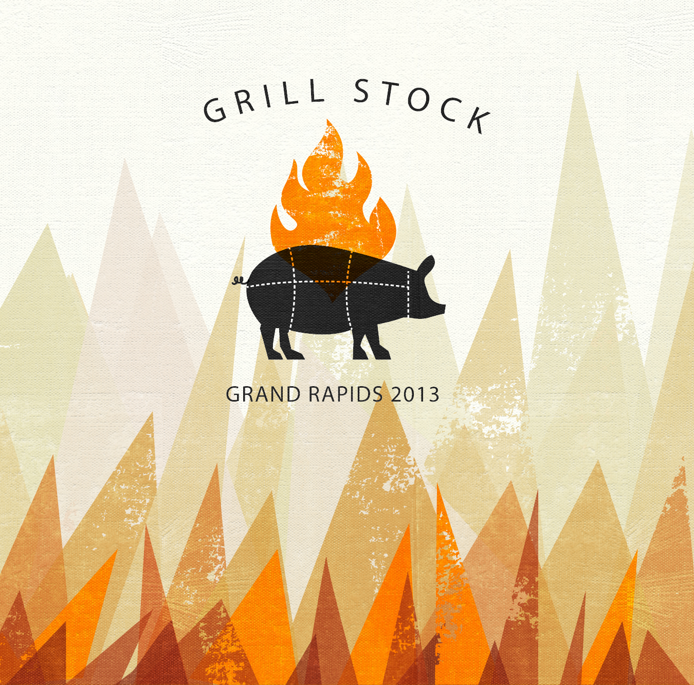 Grand Rapids Grill Stock logo designed by Xoil Design.